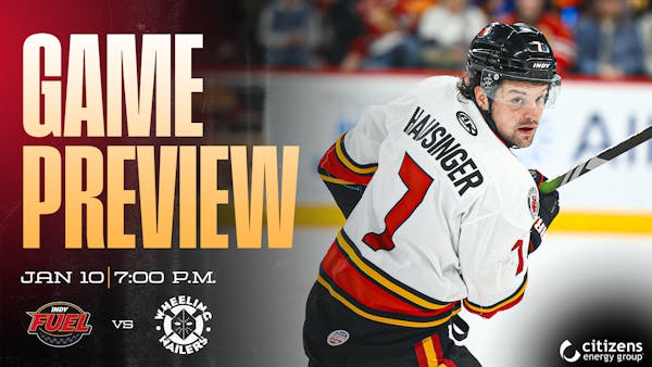 FUEL HOST WHEELING NAILERS FOR SECOND GAME IN A ROW