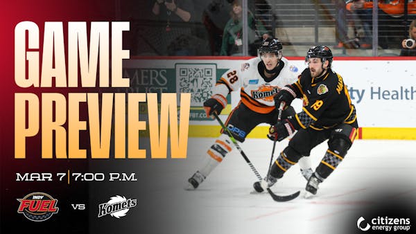 FUEL OPEN THREE GAMES AT HOME, FIRST AGAINST RIVAL FORT WAYNE