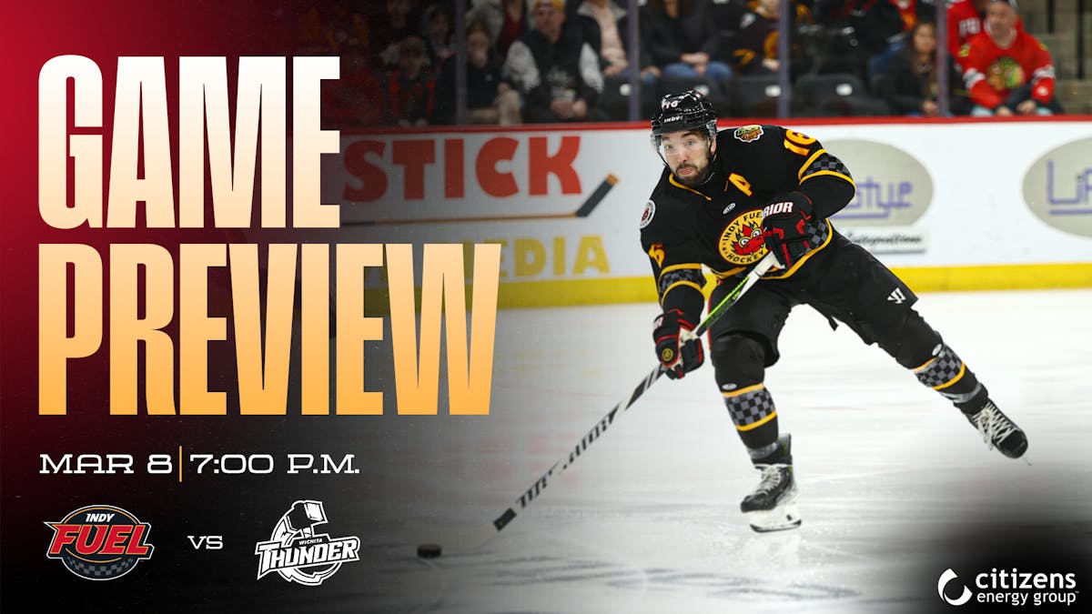 FUEL RACE TO WIN AGAINST WICHITA ON INDY 500 NIGHT