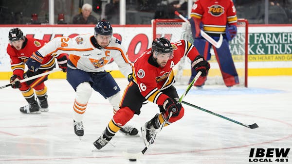 FUEL FALL TO GREENVILLE, 5-2 ON SATURDAY