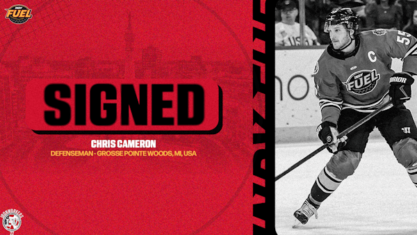 FUEL RE-SIGN DEFENSEMAN CHRIS CAMERON