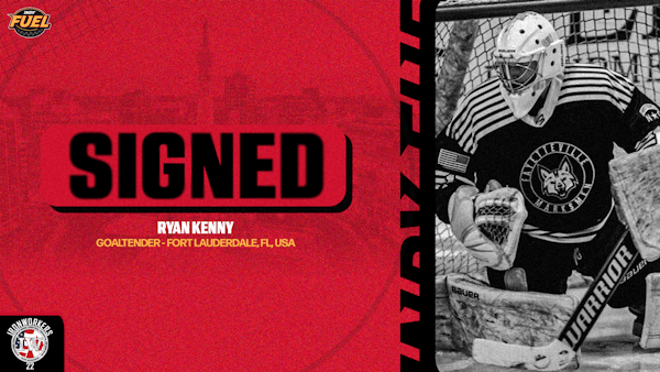 FUEL SIGN GOALTENDER RYAN KENNY